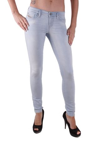Diesel Skinzee 0839U Damen Jeans Hose Skinny Super Slim