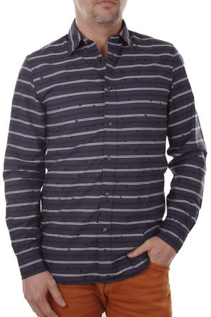 Diesel S-Decline CAMICIA Herren Hemd Blau