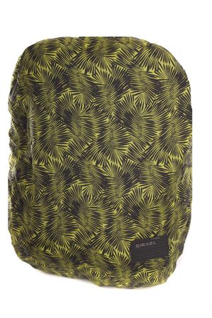 Diesel "RAINY-SACS" RAINY-BACK Regenhülle Rucksack Schwarz-Gelb 0220-375