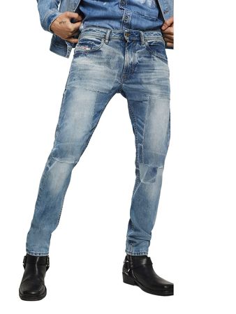 Diesel Thommer 0092F Herren Jeans Regular Slim Skinny