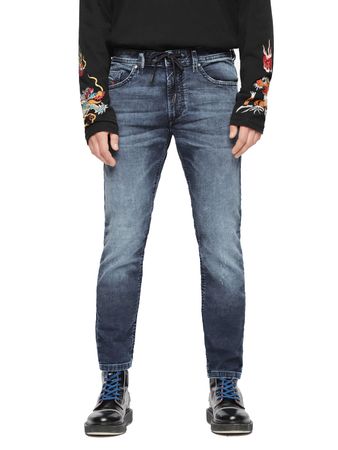 Diesel Thommer CB-NE 0699Z Herren Jeans Joggjeans Regular Slim Skinny