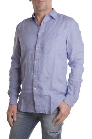 Diesel S-Saka CAMICIA Herren Hemd Blau