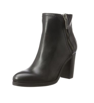 Tommy Hilfiger Damen Ancle Boots Stiefeletten Schwarz #001