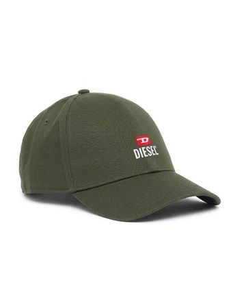 Diesel Damen und Herren Kappe Cap "NEW-D-LOGO-OUT" Khaki #23