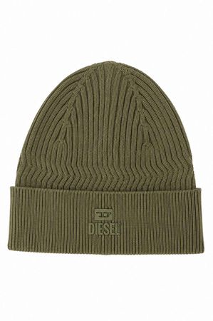 Diesel Strickmütze Mütze "K-Coderlab Berretto" Olivgrün #13