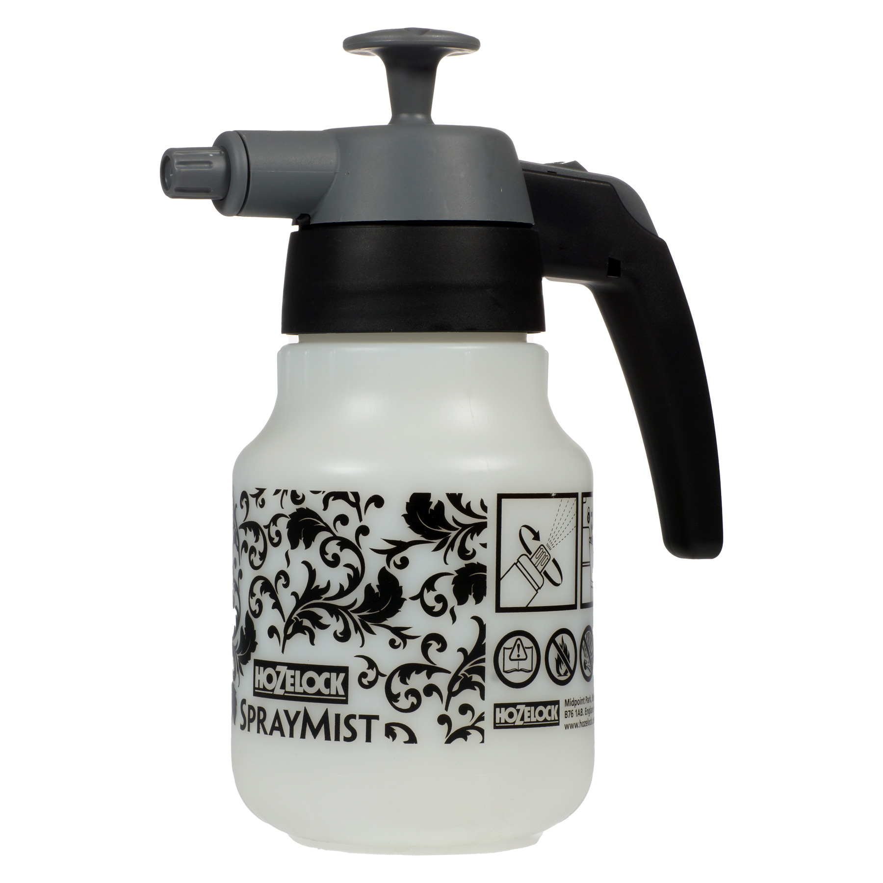 Hozelock PROFI-Drucksprüher / Pumpsprühflasche 1,25 Liter für die Nassverklebung von selbstklebenden Plotterfolien