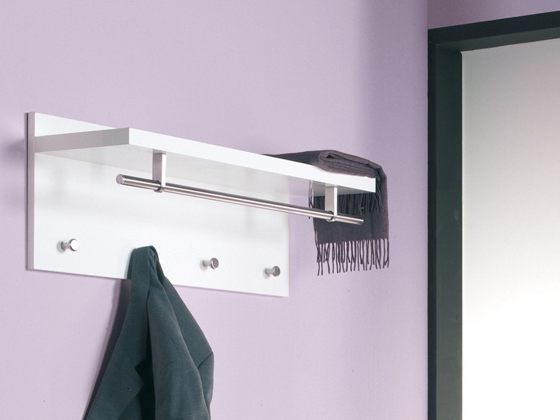 Wandgarderobe weiß Hochglanz modern Sale