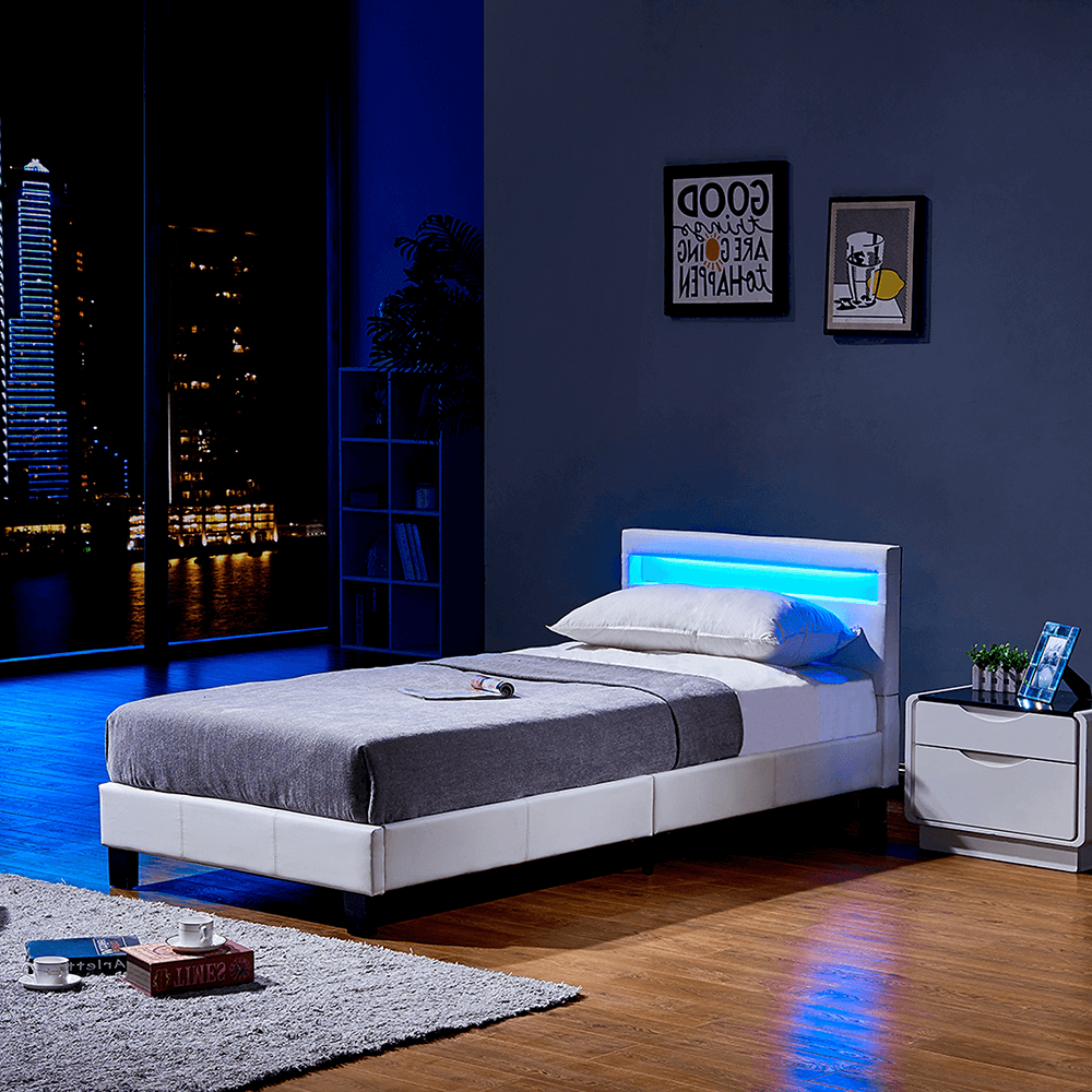 LED Bett ASTRO mit Matratze - Variantenauswahl
