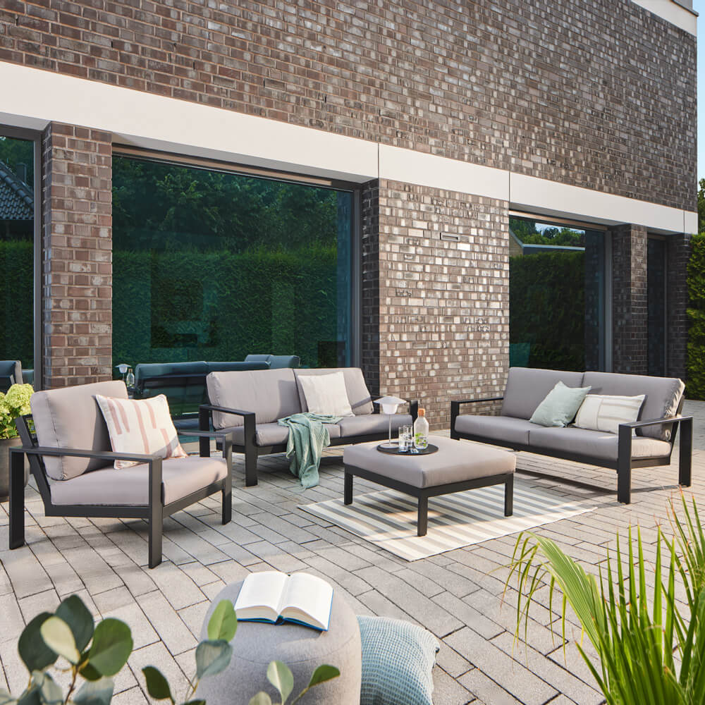 Gartenlounge Aluminium RIO -  XL