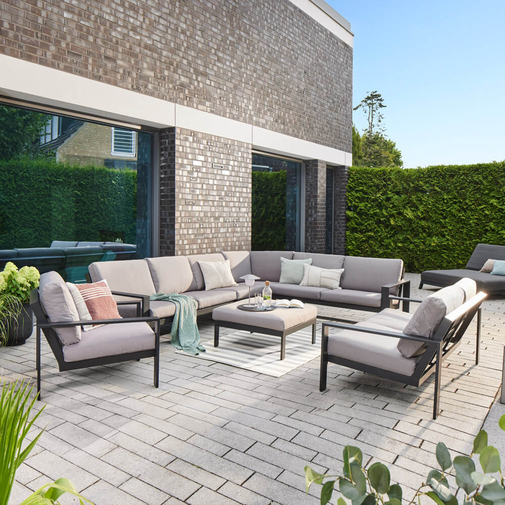 Gartenlounge Aluminium RIO - XXL