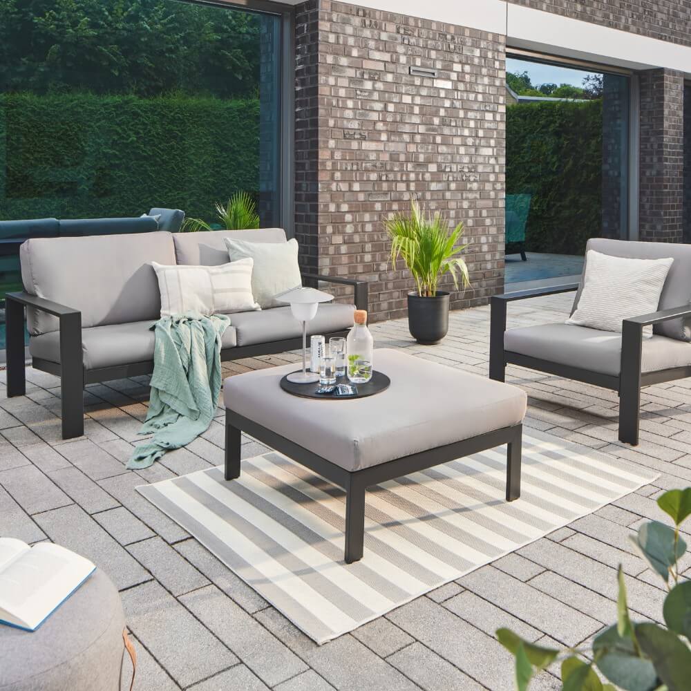 Gartenlounge Aluminium RIO - Variantenauswahl