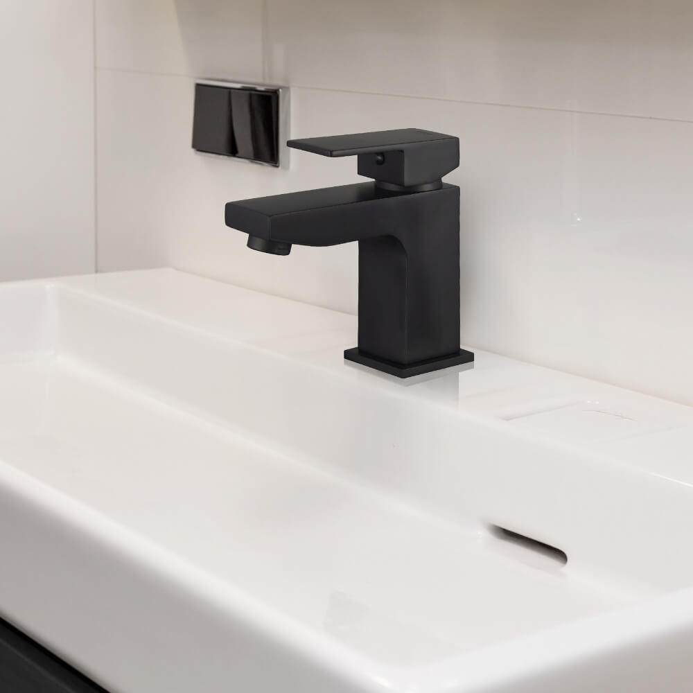 Waschtischarmatur AQUATIC – Schwarz