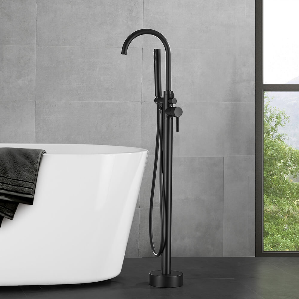 Design Standarmatur MOON – Matt Schwarz