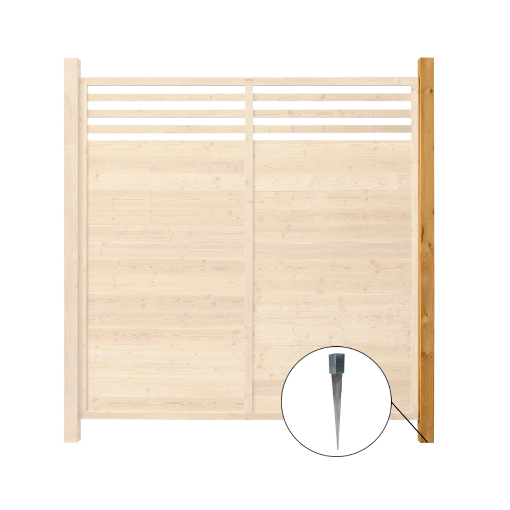 Holz Sichtschutzzaun SOMA - Pfosten