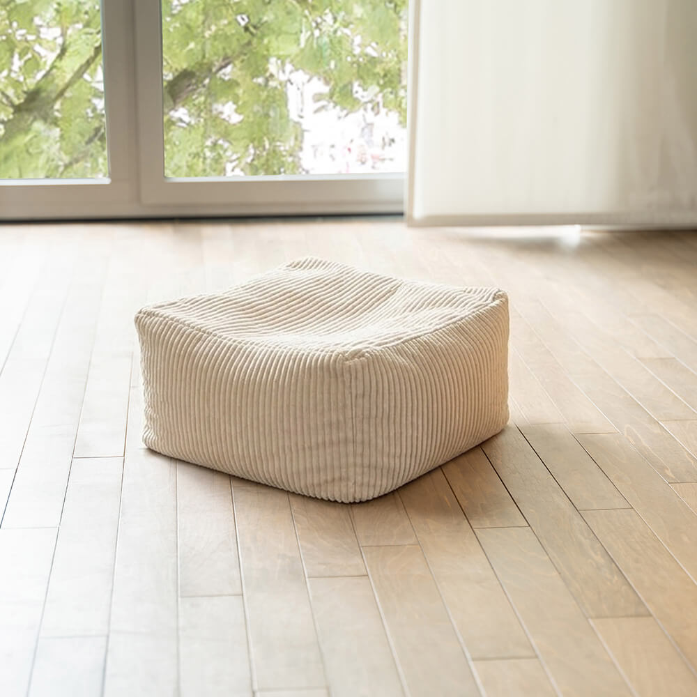 Sitzsack Hocker COZY - Beige