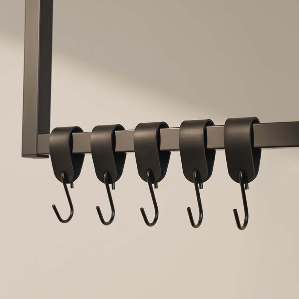 S-hook SHAPE black - quantity selection
