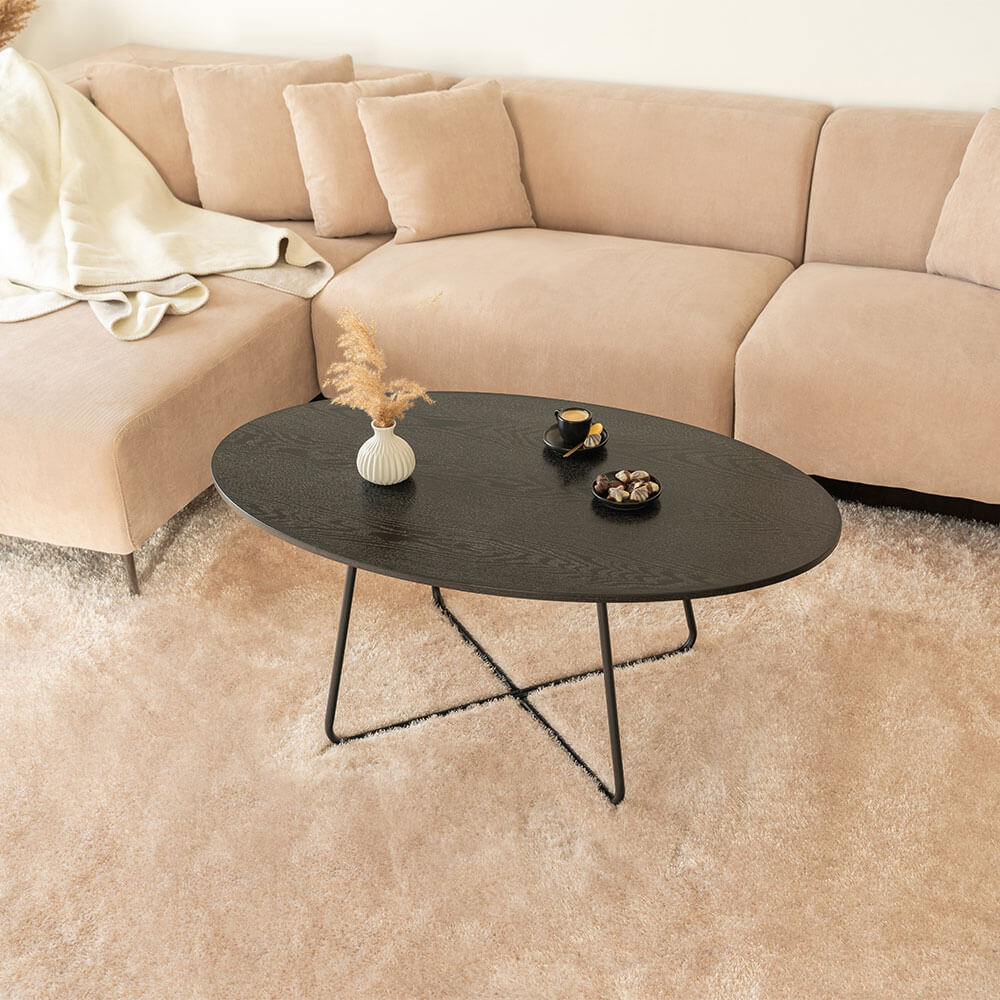 Couchtisch Oval NOVARIS