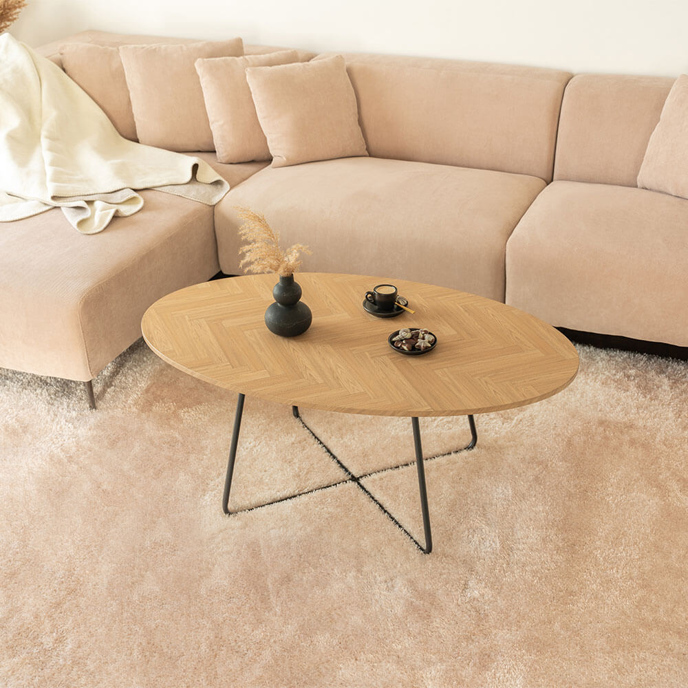 Couchtisch Oval NOVARIS
