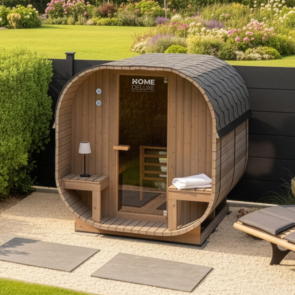 Outdoor Sauna CUBE DELUXE L