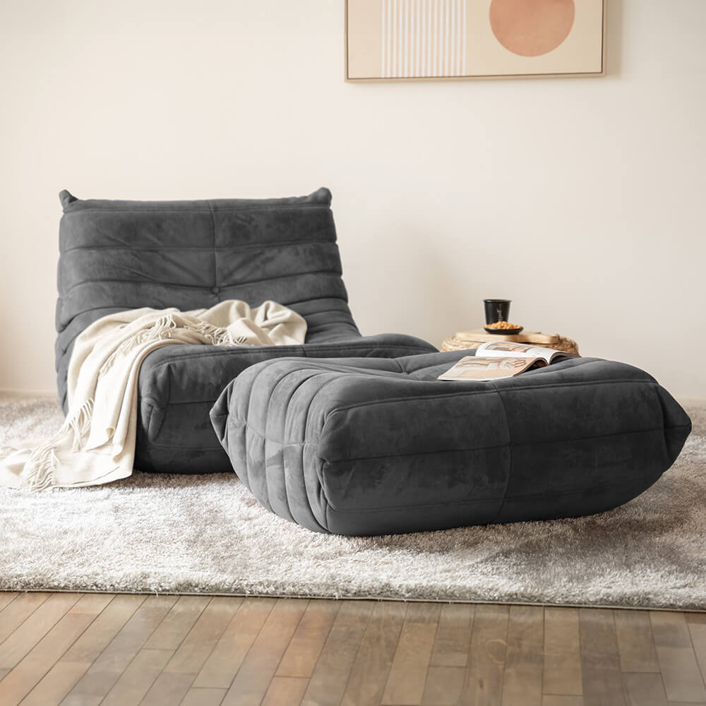 Relaxsessel mit Hocker CHILL