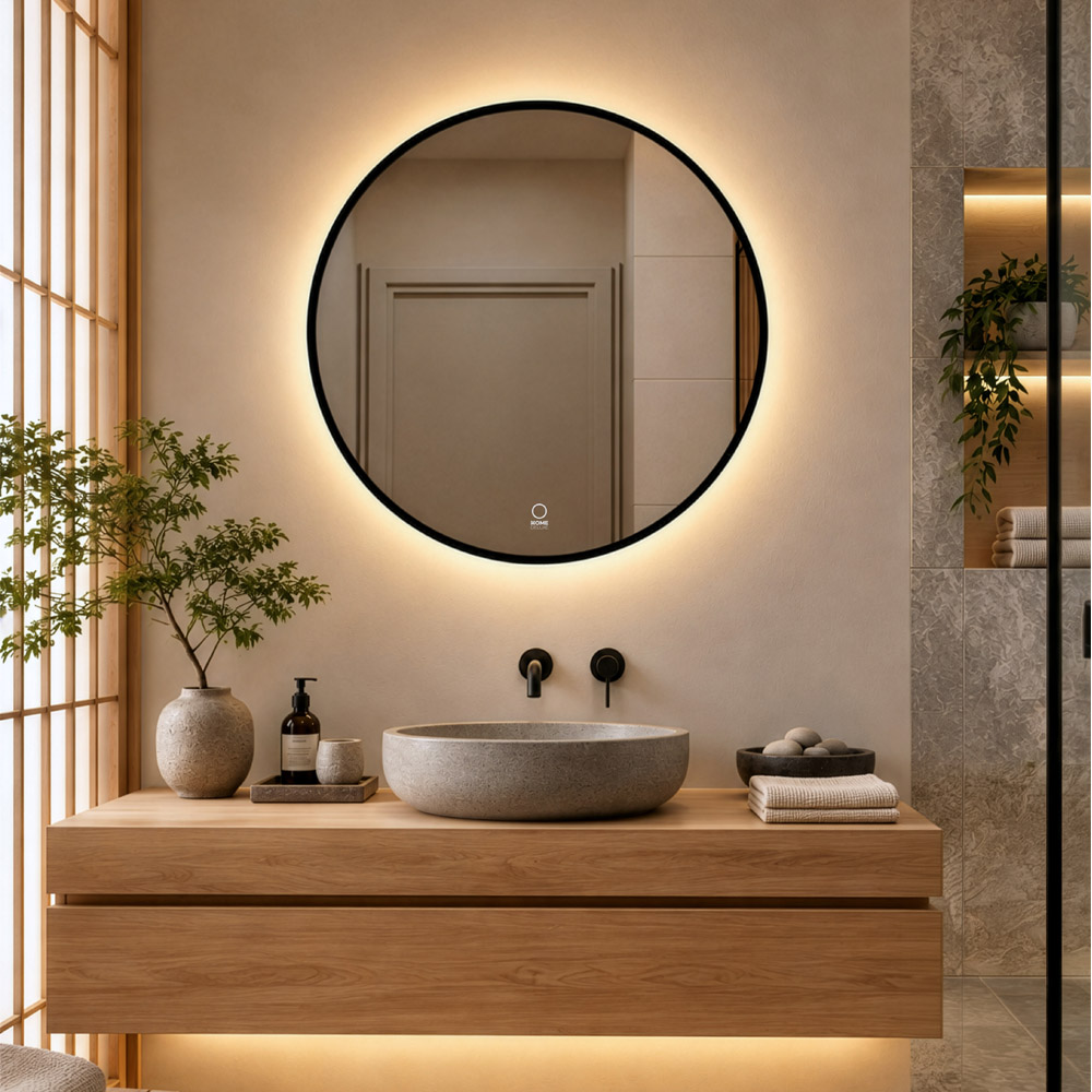 LED-Spiegel Rund DUBI