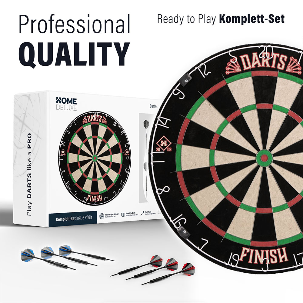 Dartscheibe inkl. Surround GOOD DARTS