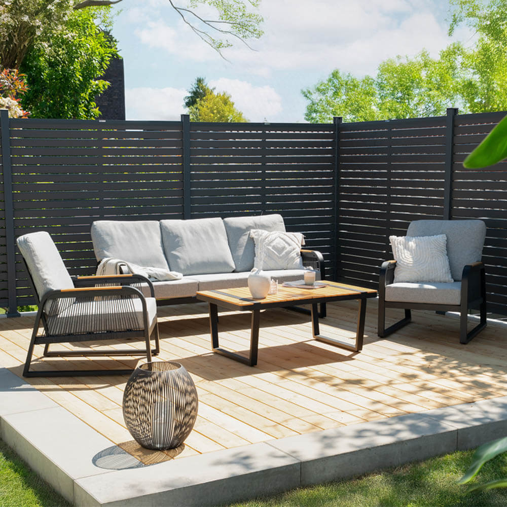 Gartenlounge Aluminium MARABA