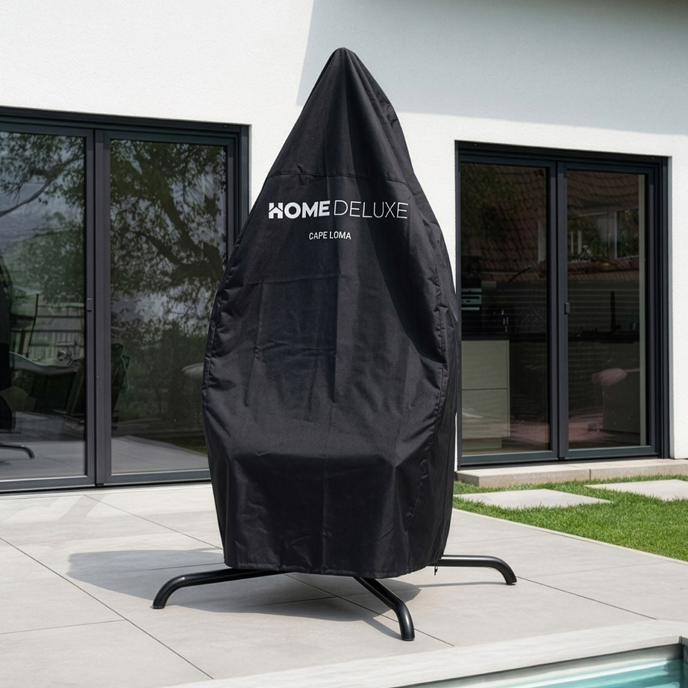 Funda impermeable CAPE LOMA negra - 1 plaza
