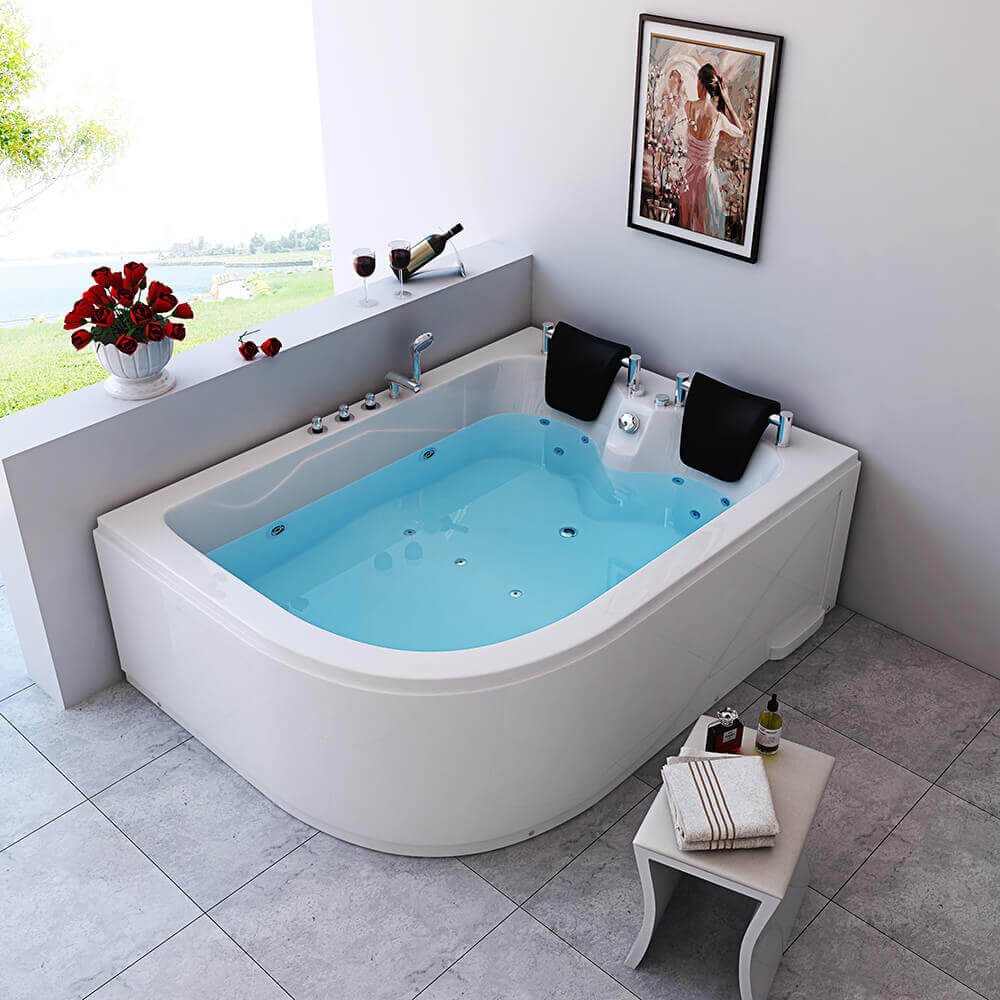 Indoor Whirlpool BLUE OCEAN - XL 180 x 120 cm Links