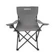 24MOVE® Campingstuhl Klappstuhl Outdoor Angelstuhl Camping Faltbar Grau