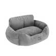BENNO® Hundesitz Autositz Hundekorb BUDDY Grau