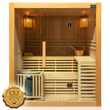 Dewello Finnische Traditionelle Sauna SARNIA 180cm x 140cm inkl. 6 KW Harvia Ofen, inkl. komplettem Zubehör Dewello Finnische Traditionelle Sauna SARNIA 180cm x 140cm inkl. 6 KW Harvia Ofen, inkl. komplettem Zubehör