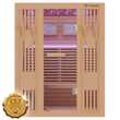 Dewello Finnische Traditionelle Sauna MINTO 150cm x 130cm
