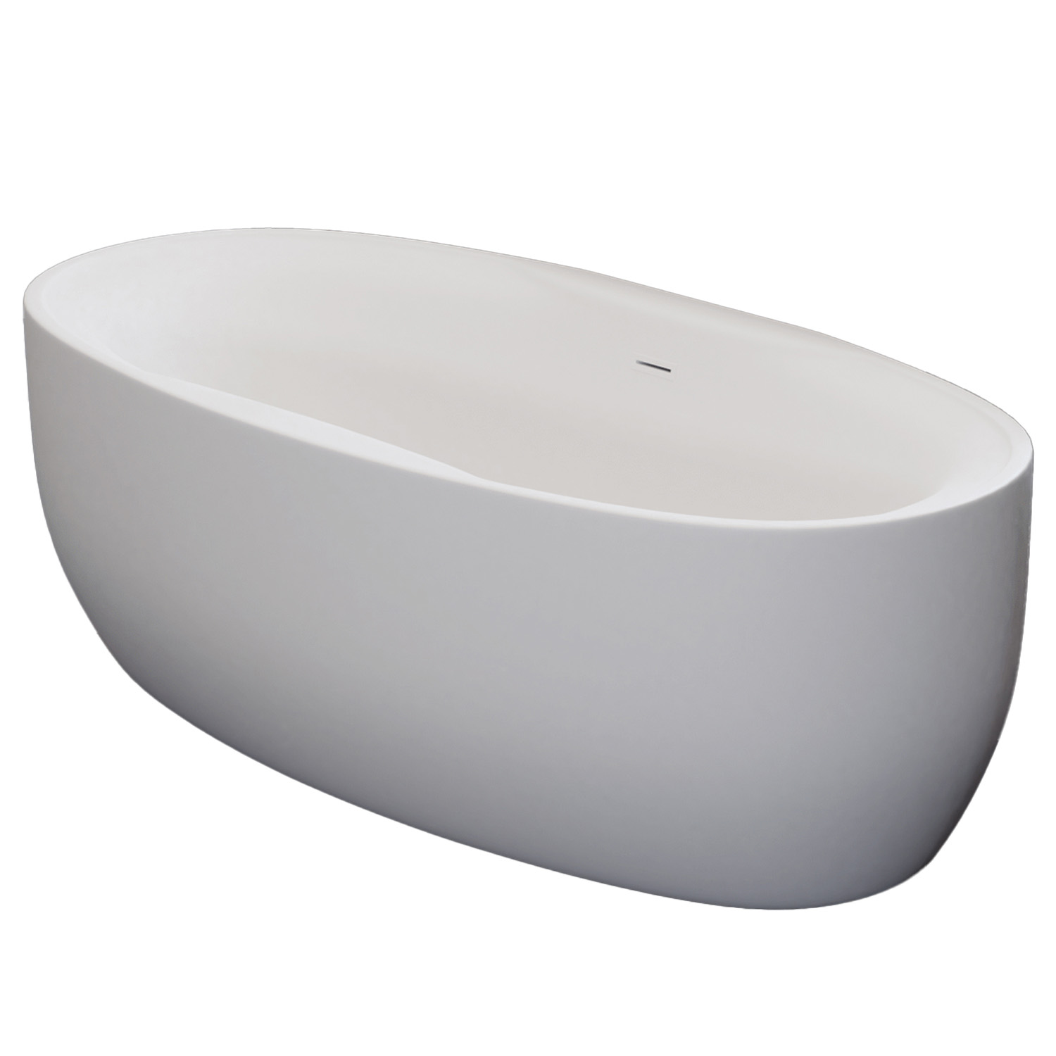 TroniTechnik Freistehende Badewanne Acrylwanne DOKOS