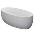 TroniTechnik Freistehende Badewanne Acrylwanne DOKOS