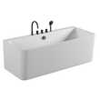 TroniTechnik Badewanne Acrylwanne Standbadewanne SARIA TroniTechnik Badewanne Acrylwanne Standbadewanne SARIA