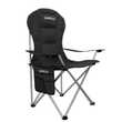 24MOVE® Campingstuhl Klappstuhl Outdoor Angelstuhl Camping faltbar SALVADOR schwarz