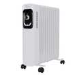 Tronitechnik Ölradiator, Elektroheizung TT-OR 211 in weiß mit 11 Rippen und 2500 Watt, drei Heizstufen (1000W, 1500W, 2500W)