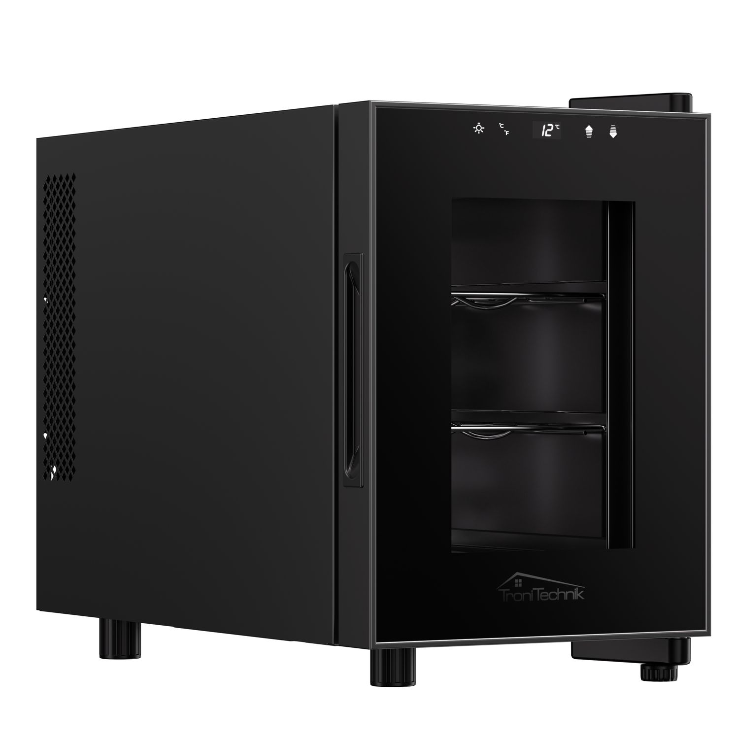 TroniTechnik Weinkühlschrank Weinkühler Montpellier 17 Liter/ 6 Flaschen