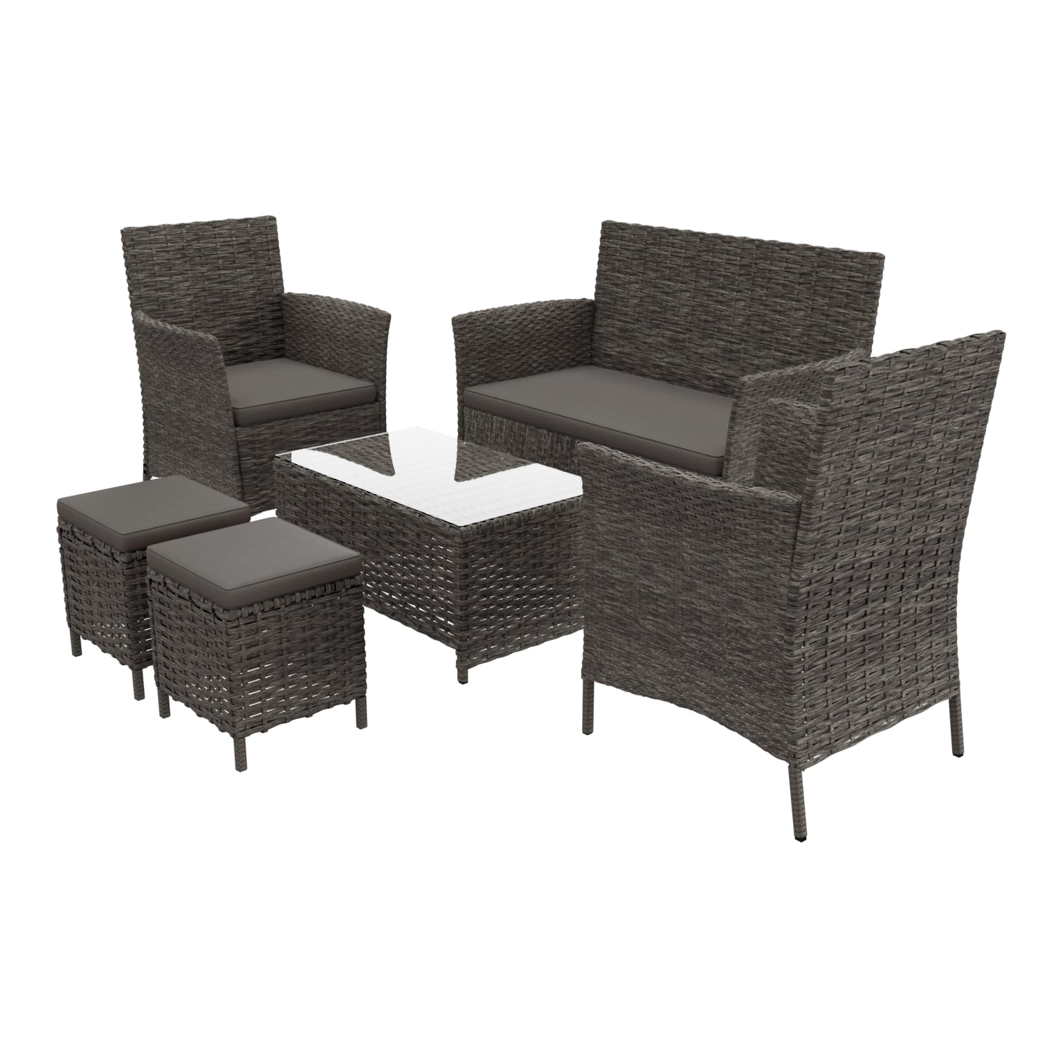 GARMIO Rattan Sitzgruppe ASTI