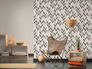Detail picture Non-Woven Wallpaper lines structured white beige gloss 7855-41 4