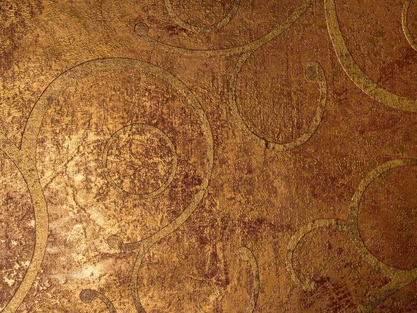 La Veneziana non-woven wallpaper Marburg 77724 gold