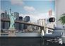 Wall mural wallpaper New York NYC skyline 3.6m x 2.7m 2