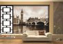 Wall mural London Big Ben skyline anthic 3.6m x 2.54m 2