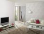 Non-woven wallpaper plain white-grey 13082-10 5