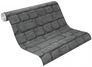 Teen's Wallpaper Stone Wall Brick black Rasch 226744 2