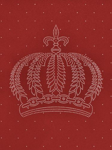 Harald Glööckler wallpaper panel red crown jewel 52711 