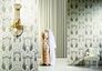 Article picture Wallpaper Harald Glööckler curtain design black Metallic 52530 3