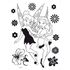 Flock wall tattoo sticker decoration Tinkerbell fairies 1
