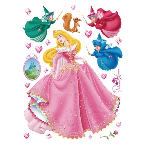 Kids wall tattoo sticker decoration Disney Sleeping Beauty